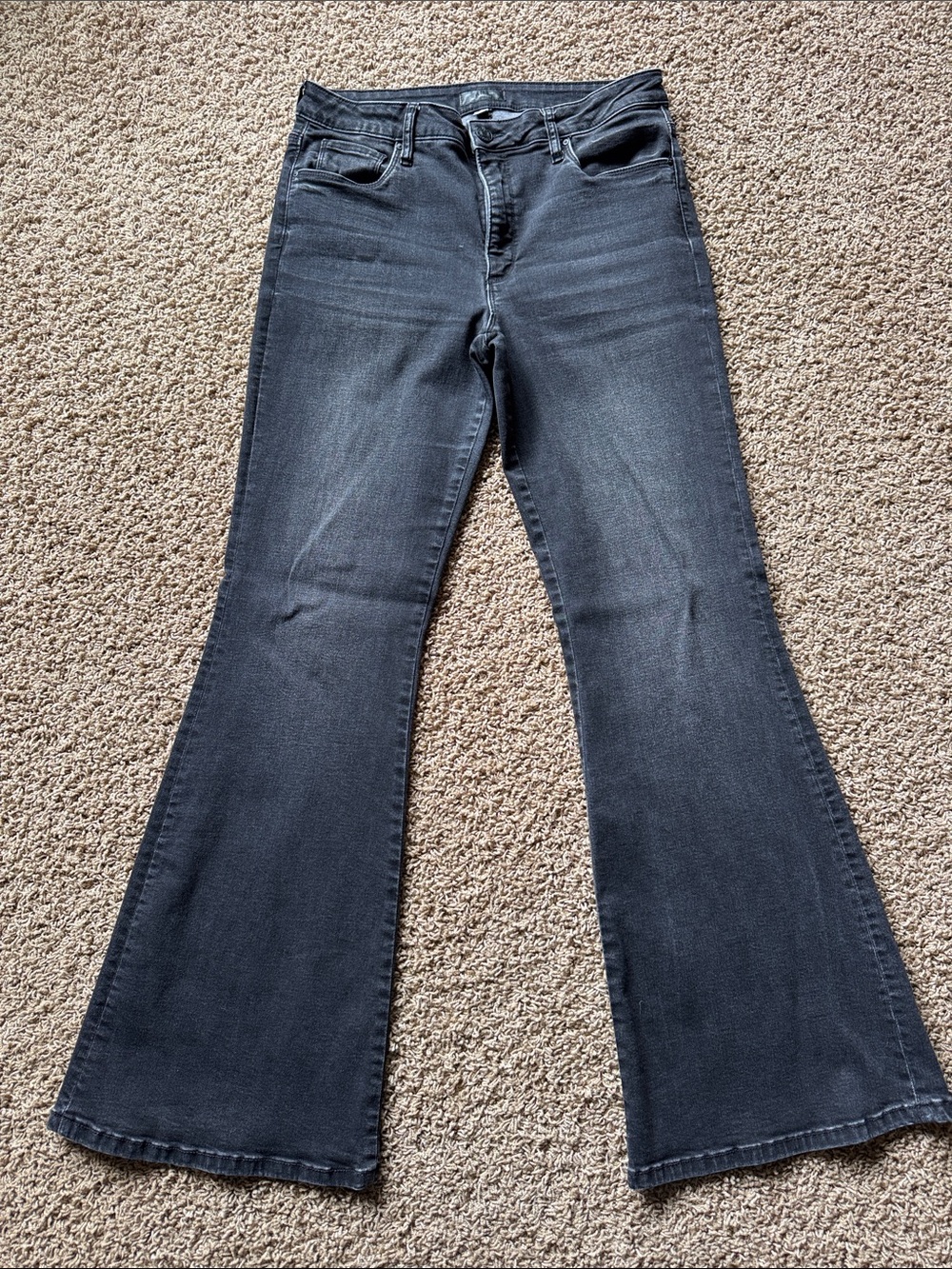 Kut from the Kloth Charcoal Flare Jeans